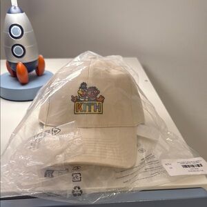 Kith Light Tan Cap with Playful Embroidery